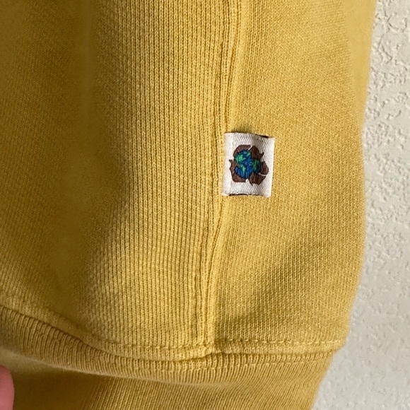 Madhappy Yellow Recycle Sweatshirt M NWT Unisex - Picture 4 of 6